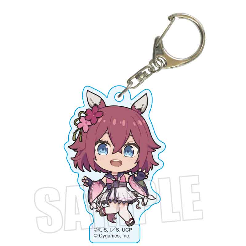 Umamusume: Cinderella Gray_พวงกุญแจอะคริลิก Pukasshu - Sakura Chiyono O