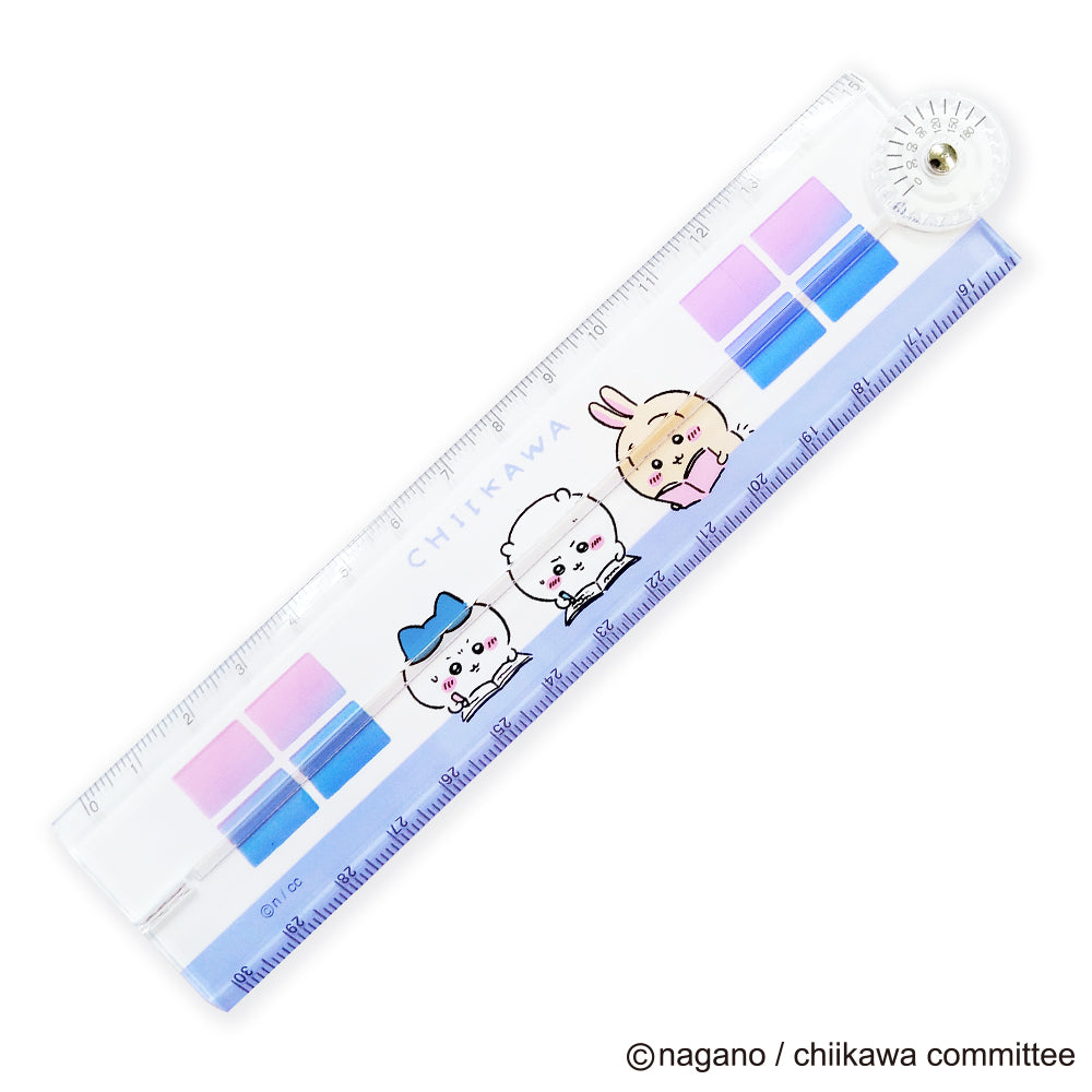 Chiikawa_Folding Ruler - Study Time