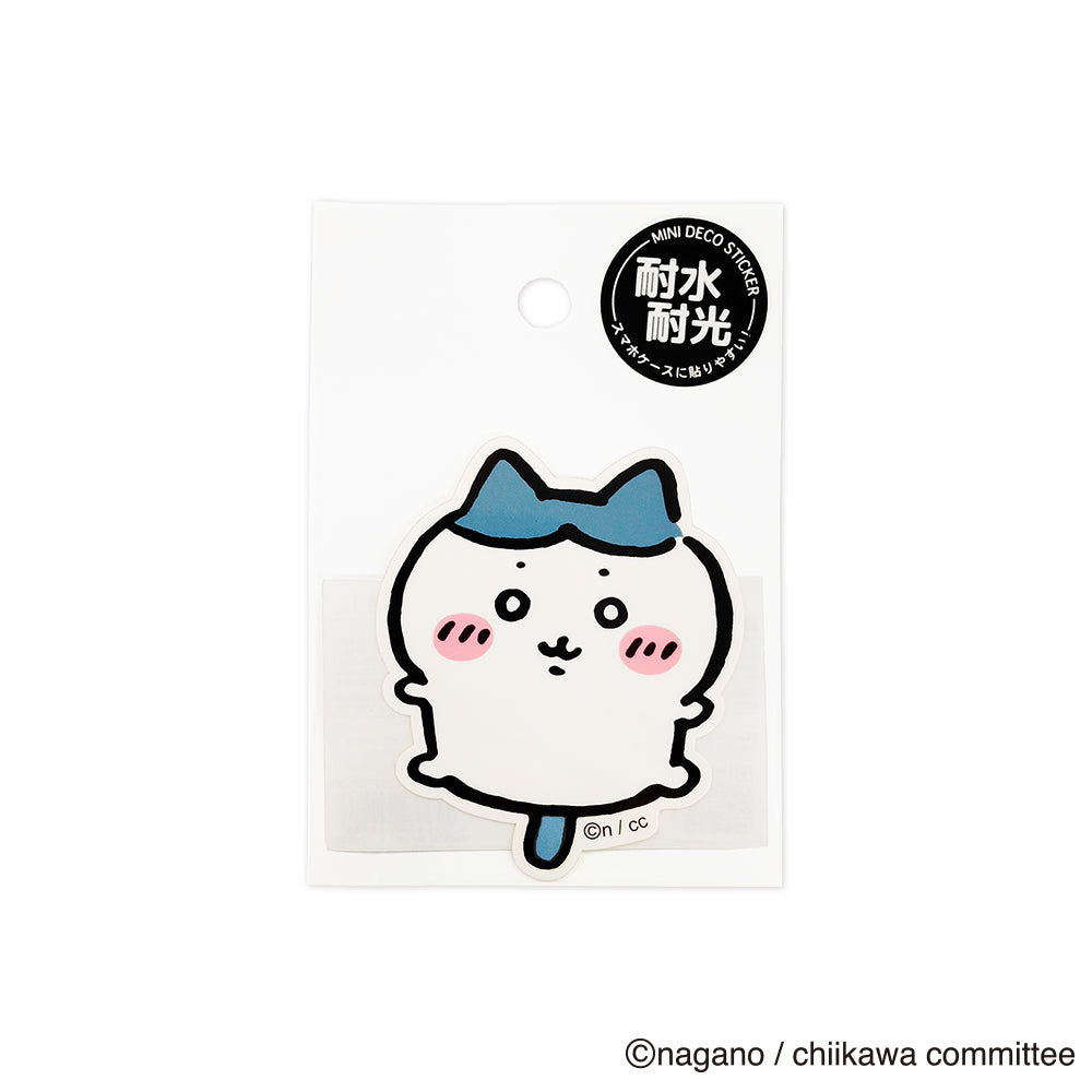 Chiikawa_Mini Deco Sticker - white-eyed Hachiware