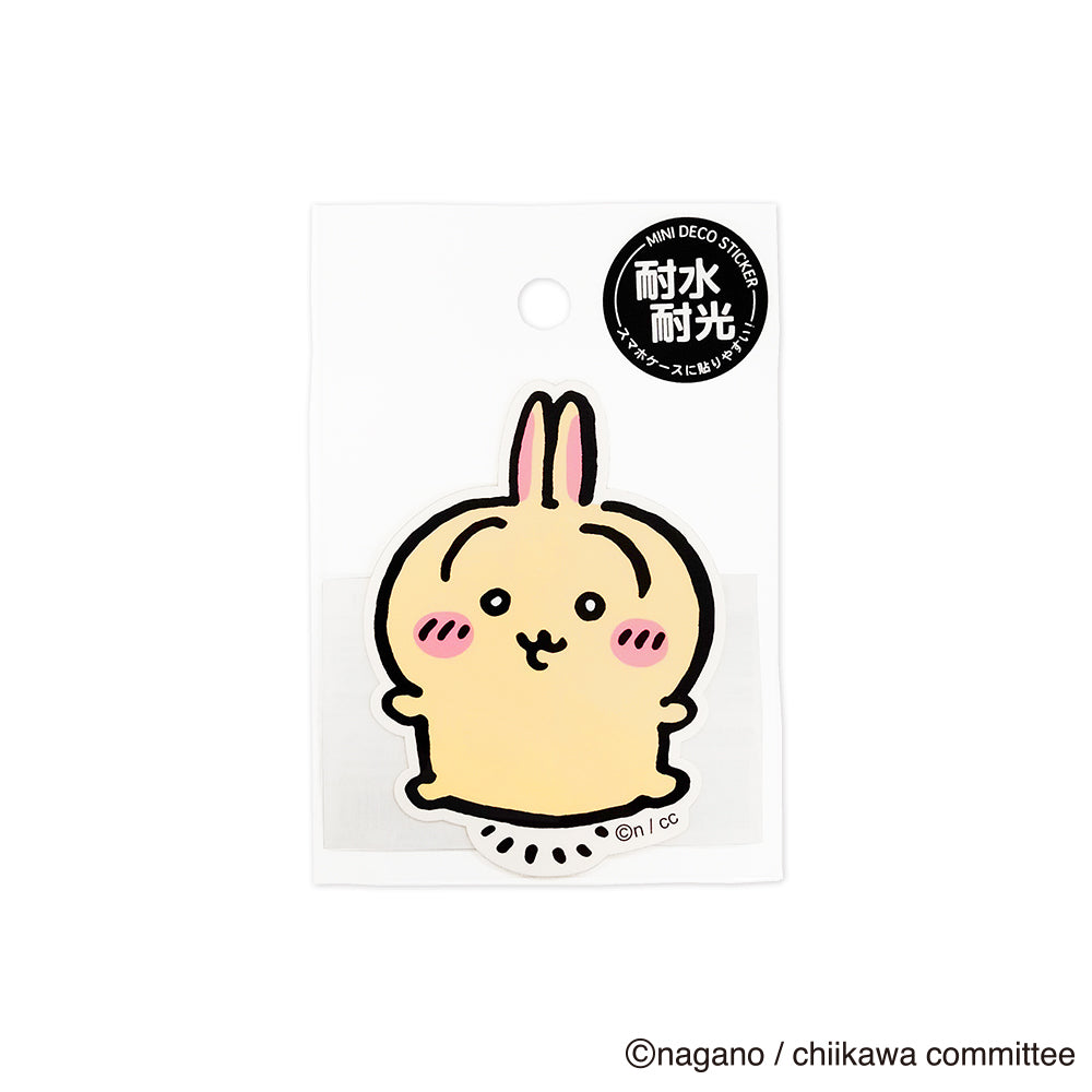 Chiikawa_Mini Deco Sticker - white-eyed Usagi