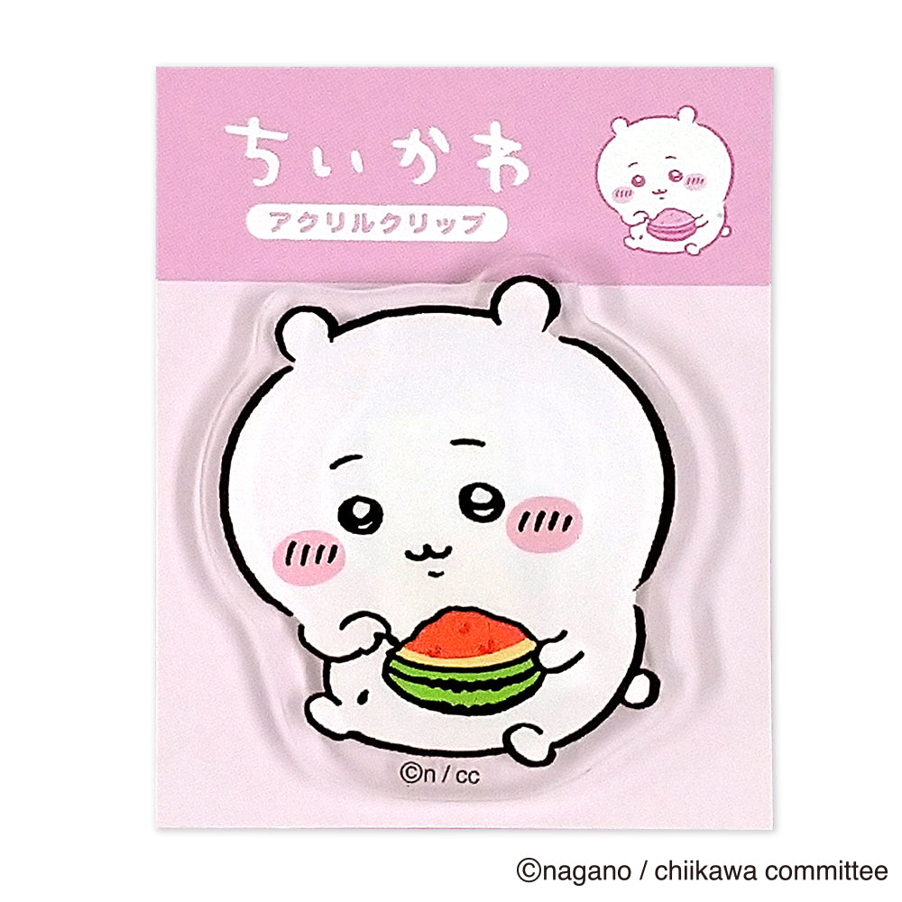 Chiikawa_คลิปอะคริลิก - Chiikawa (Watermelon)