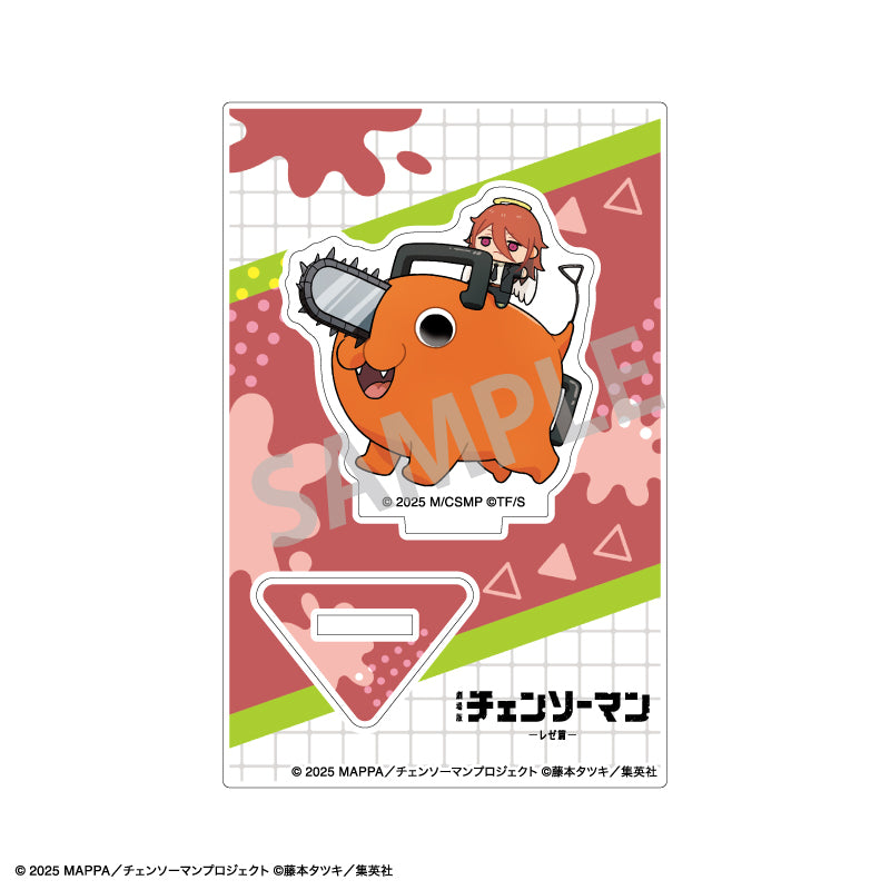 Chainsaw Man_Mini Acrylic Stand Pochita Mottekuteku Series - Angel Devil