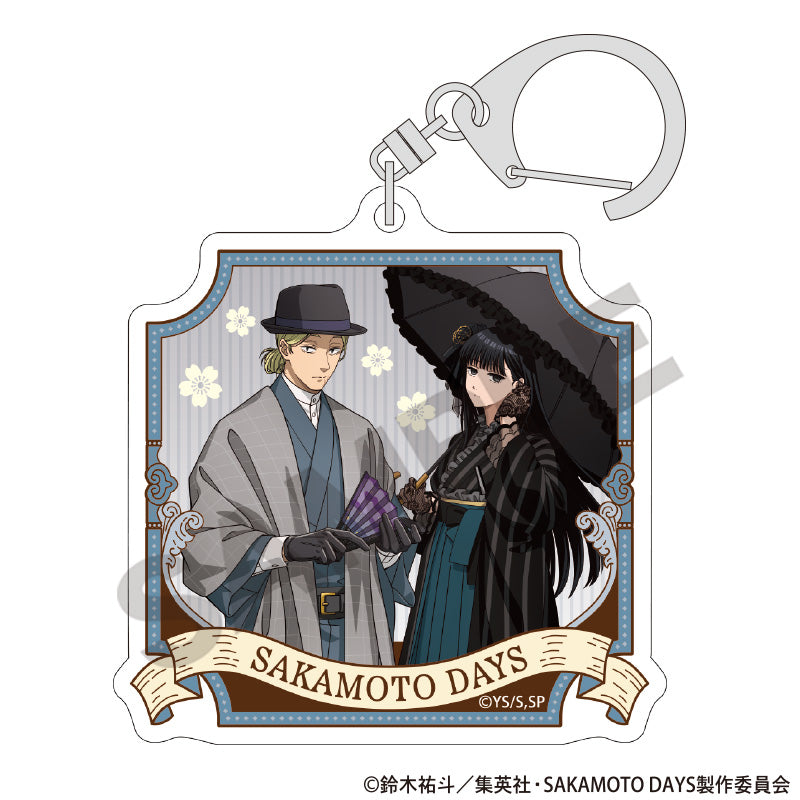 SAKAMOTO DAYS_พวงกุญแจอะคริลิก คอลเลกชันชุดญี่ปุ่นร่วมสมัย (สุ่ม 9 แบบ)
