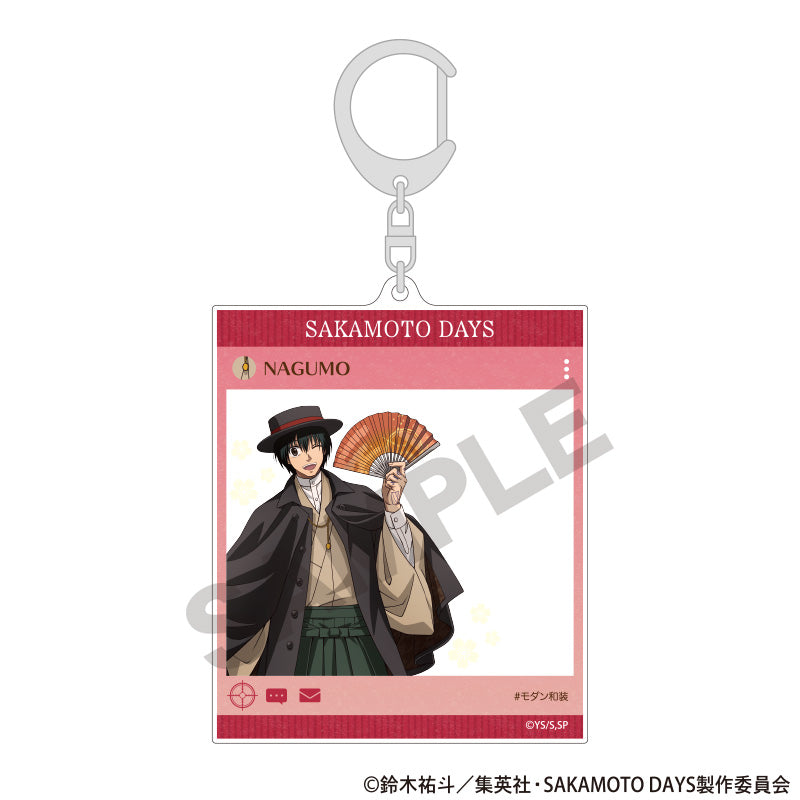 SAKAMOTO DAYS_SNS-Style Acrylic Keychain Modern Japanese Attire - Nagumo