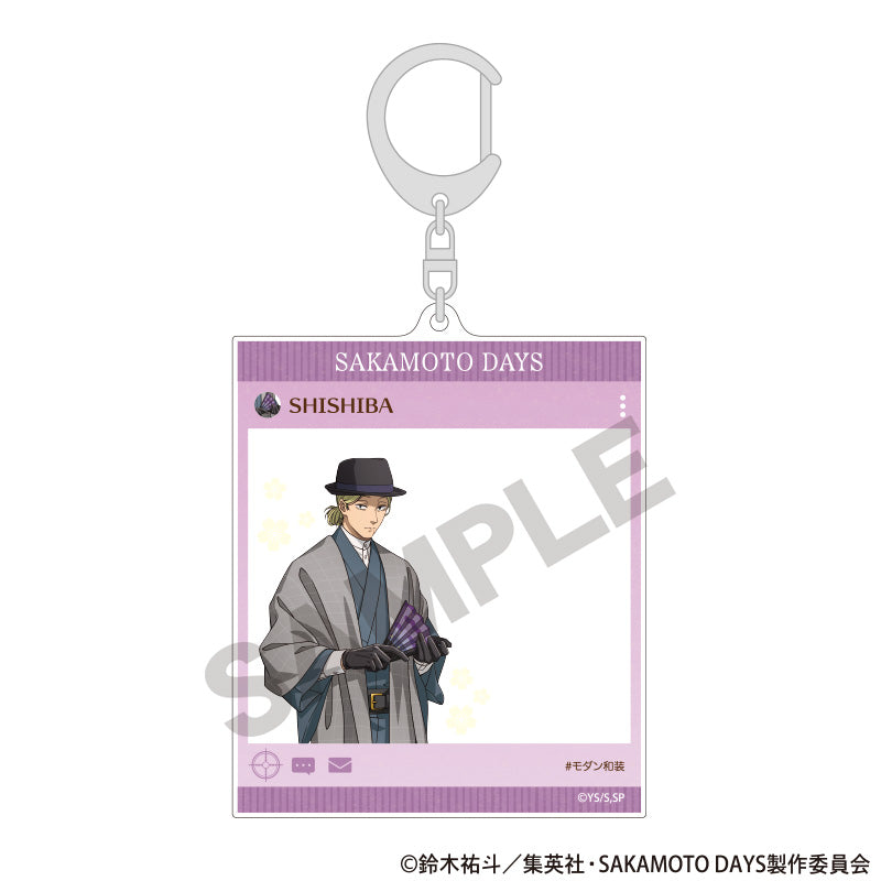 SAKAMOTO DAYS_พวงกุญแจอะคริลิกสไตล์ SNS คอลเลกชันชุดญี่ปุ่นร่วมสมัย - Kanaguri