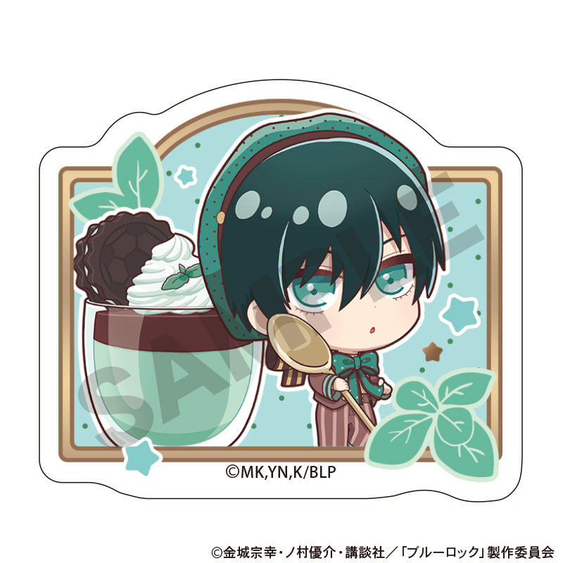 BLUE LOCK_Choco Mint Series กิ๊บติดผมอะคริลิค - Itoshi Rin