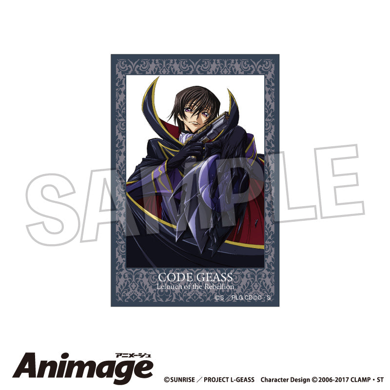 Code Geass: Lelouch of the Rebellion_บล็อกอะคริลิคต่อได้ Animage vol.2 - J