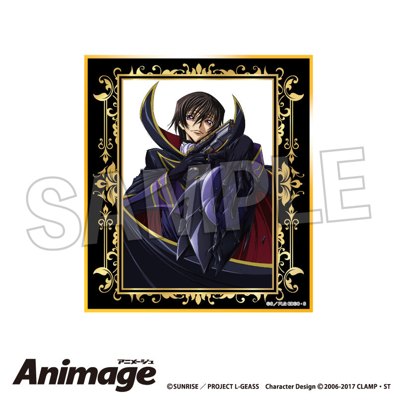Code Geass: Lelouch of the Rebellion_Animage Giragira Mini Art Board vol.2 - J