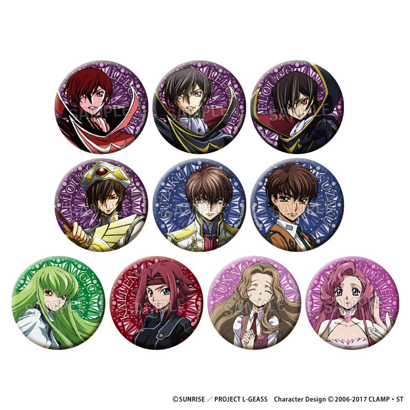 Code Geass Lelouch of the Rebellion_เข็มกลัดแวววาว_BOX1 (สุ่มจาก 10 แบบ)