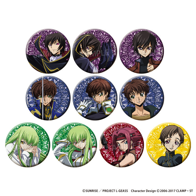 Code Geass Lelouch of the Rebellion_เข็มกลัดแวววาว_BOX2 (สุ่มจาก 10 แบบ)