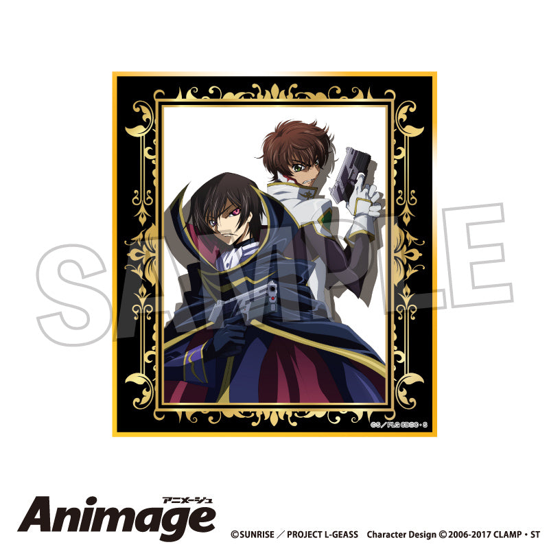 Code Geass: Lelouch of the Rebellion_Animage Giragira Shikishi vol.3 - F