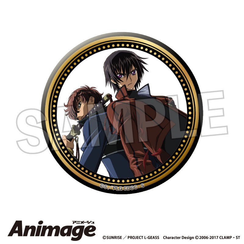 Code Geass: Lelouch of the Rebellion_Animage Giragira Can Badge vol.3 - A