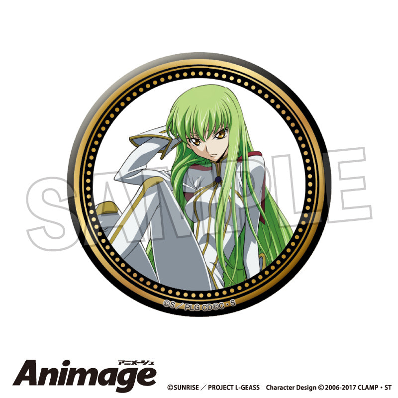 Code Geass: Lelouch of the Rebellion_Animage Giragira Can Badge vol.3 - F