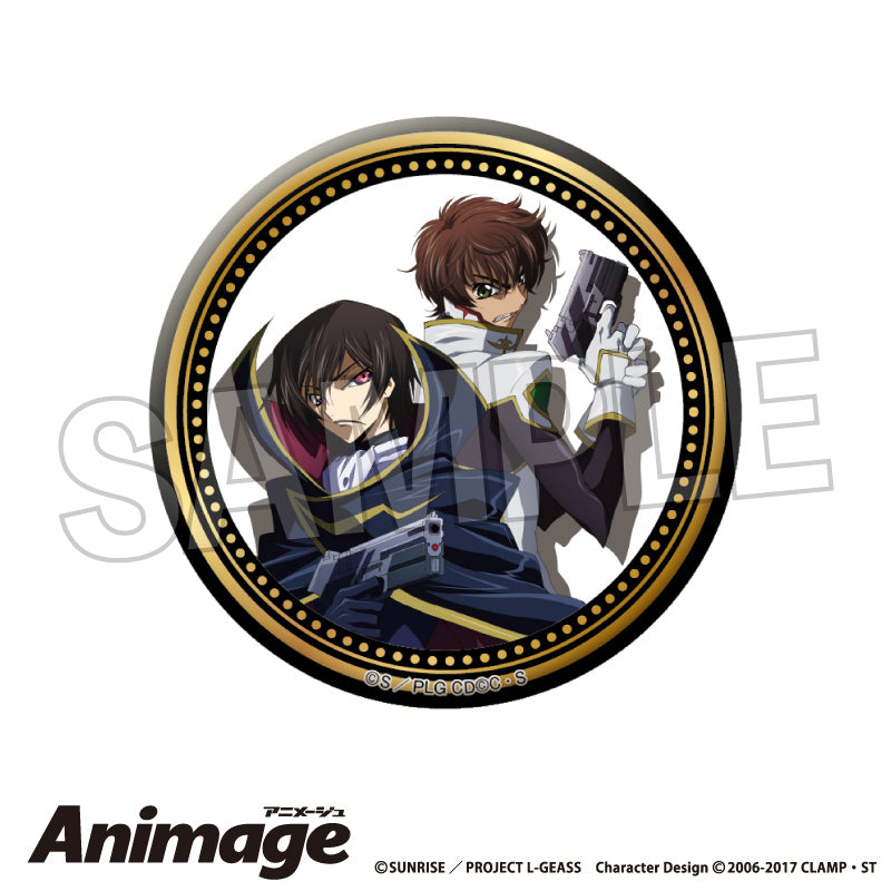 Code Geass: Lelouch of the Rebellion_Animage Giragira Can Badge vol.3 - G