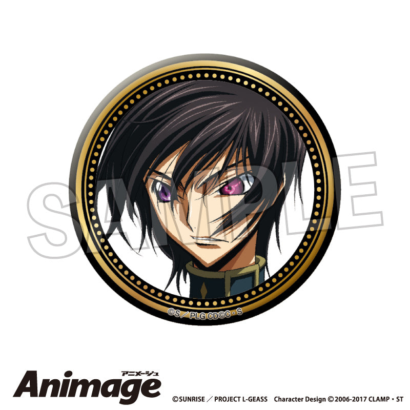 Code Geass: Lelouch of the Rebellion_Animage Giragira Can Badge vol.3 - H