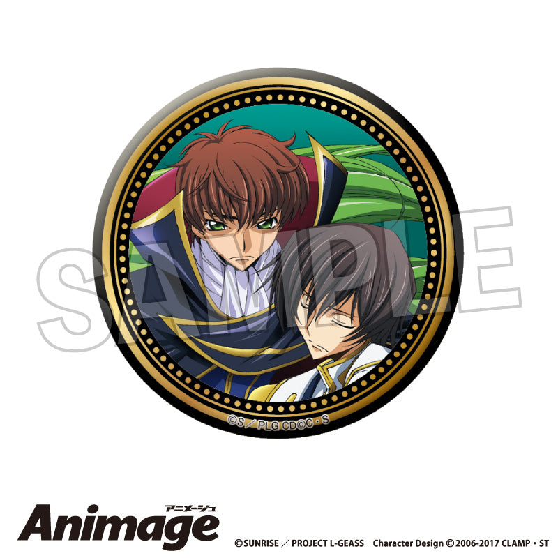 Code Geass: Lelouch of the Rebellion_Animage Giragira Can Badge vol.3 - M