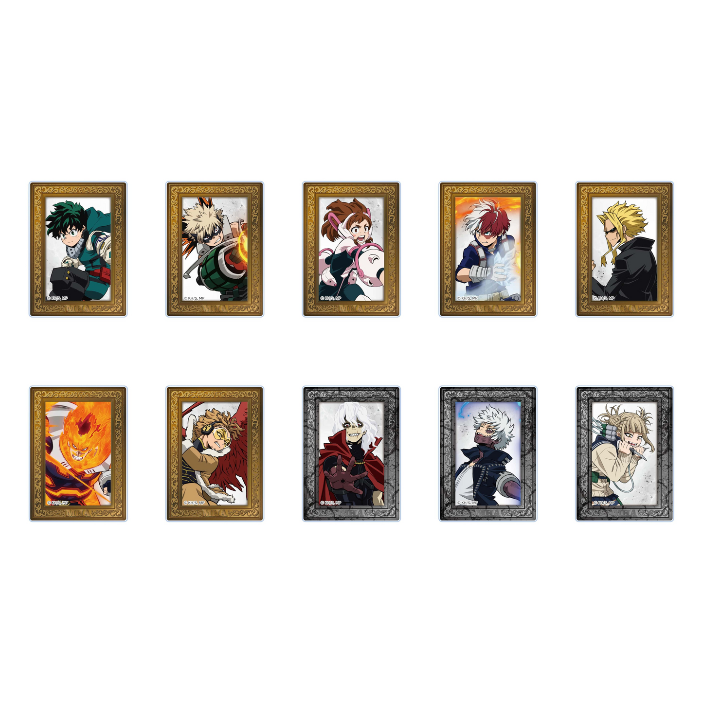 My Hero Academia_Animation Exhibition – All‑Out War Arc แม่เหล็กอะคริลิก (สุ่ม 10 แบบ)