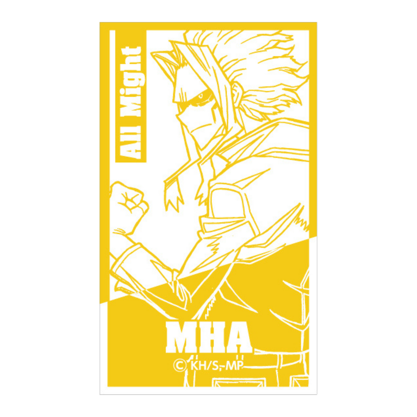 My Hero Academia_Animation Exhibition – All-Out War Arc Uni-ball One F Pen - All Might