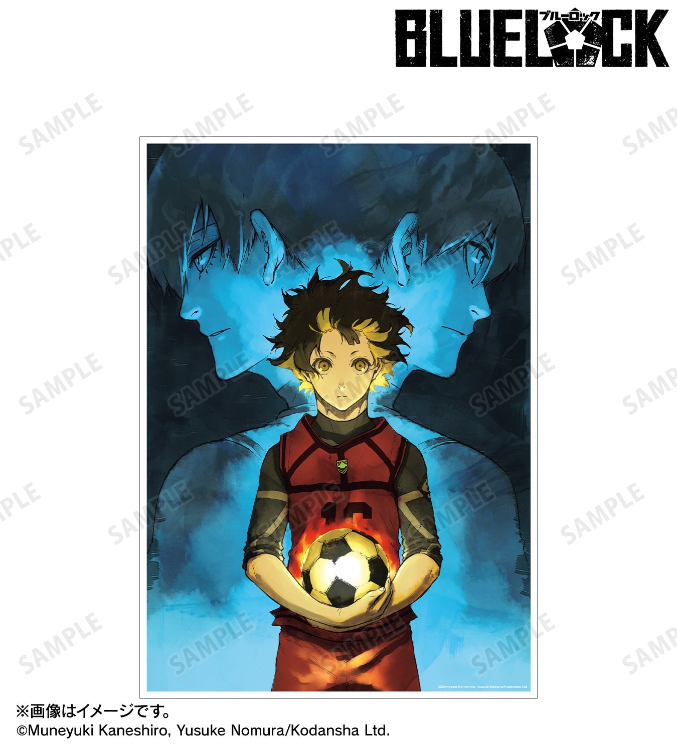 BLUE LOCK_A3 Matte Poster Color Illustration - Episode 70
