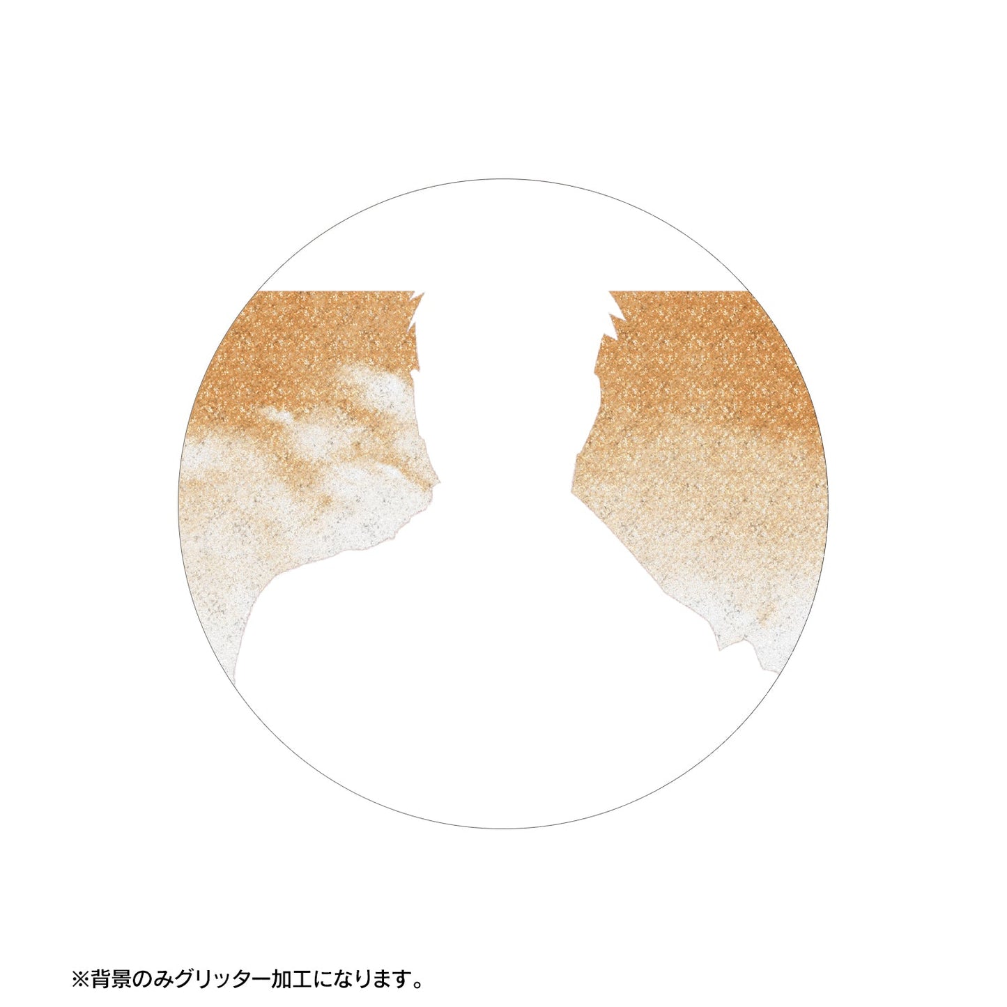 Kaiju No. 8_เข็มกลัดกลิตเตอร์ เวอร์ชัน Walking Profile (แบบสุ่ม รวมทั้งหมดทั้งหมด 10 แบบ)