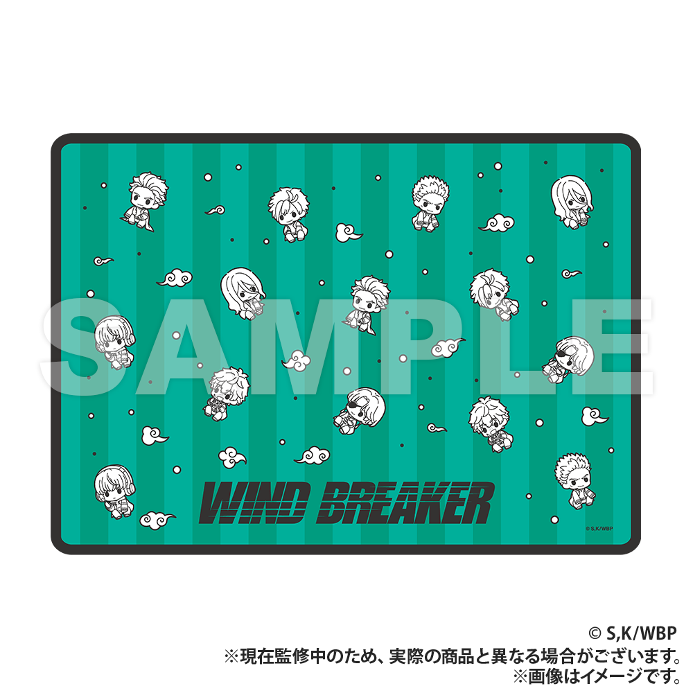 WIND BREAKER_Gaming Mouse Pad (PUCHI KYUN Series) - green