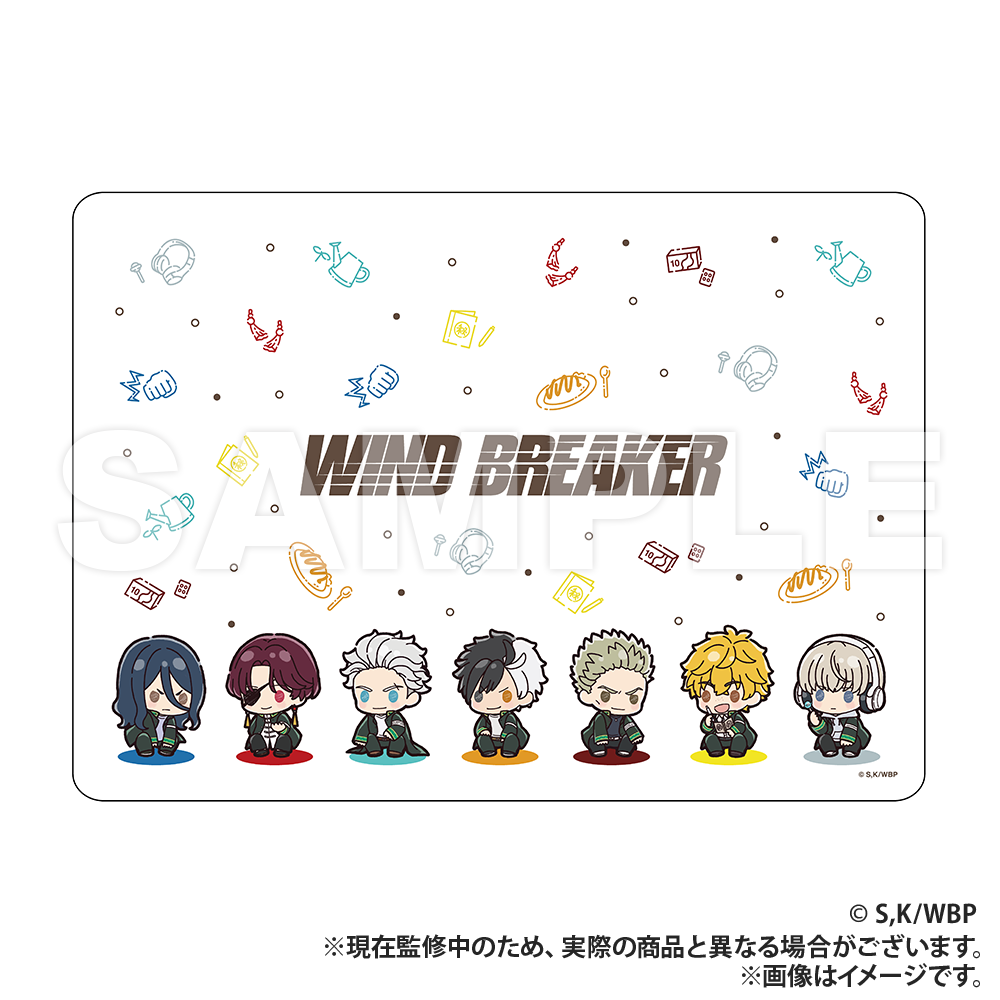 WIND BREAKER_Gaming Mouse Pad (PUCHI KYUN Series) - white