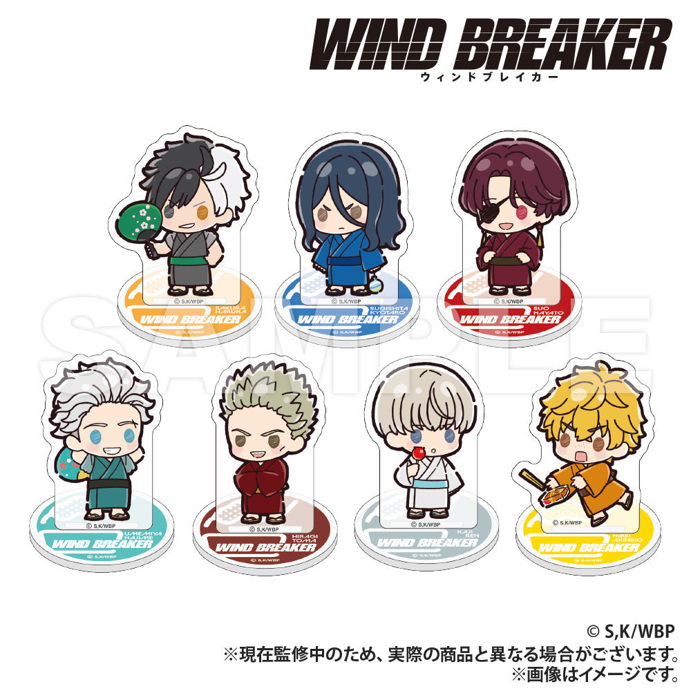 WIND BREAKER_Mini Mini Acrylic Stand ver.2 (PUCHI KYUN Series) - Ren Kaji