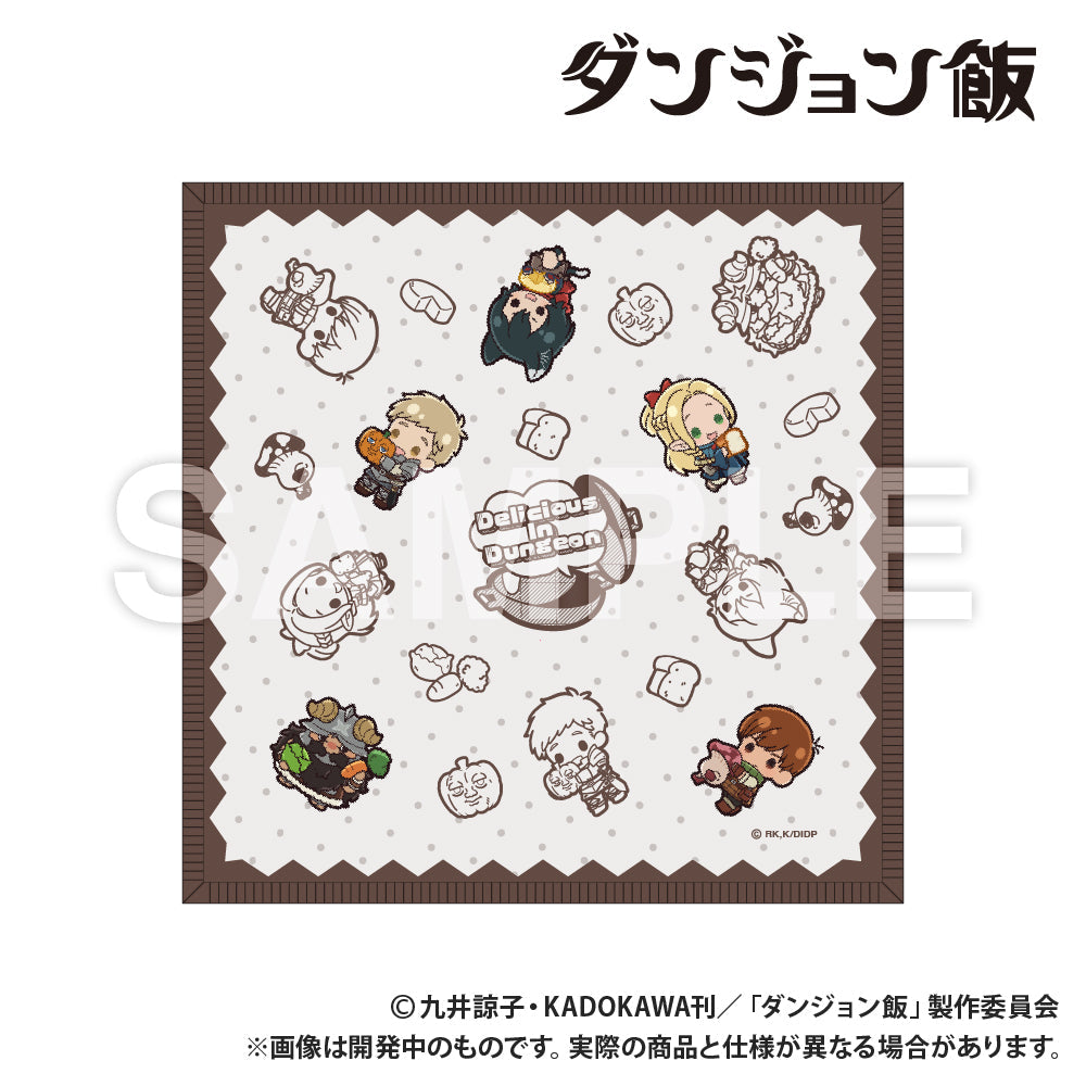 Delicious in Dungeon_Hand Towel (PUCHI KYUN Series) - (Brown)
