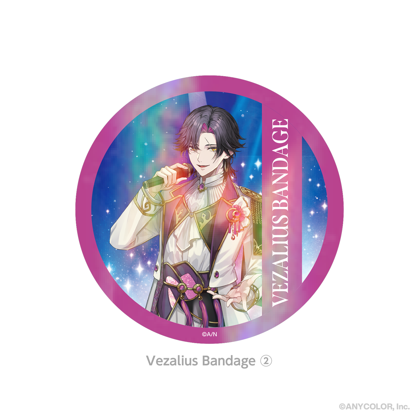NIJISANJI_Hologram Can Badge - Vezalius Bandage ②