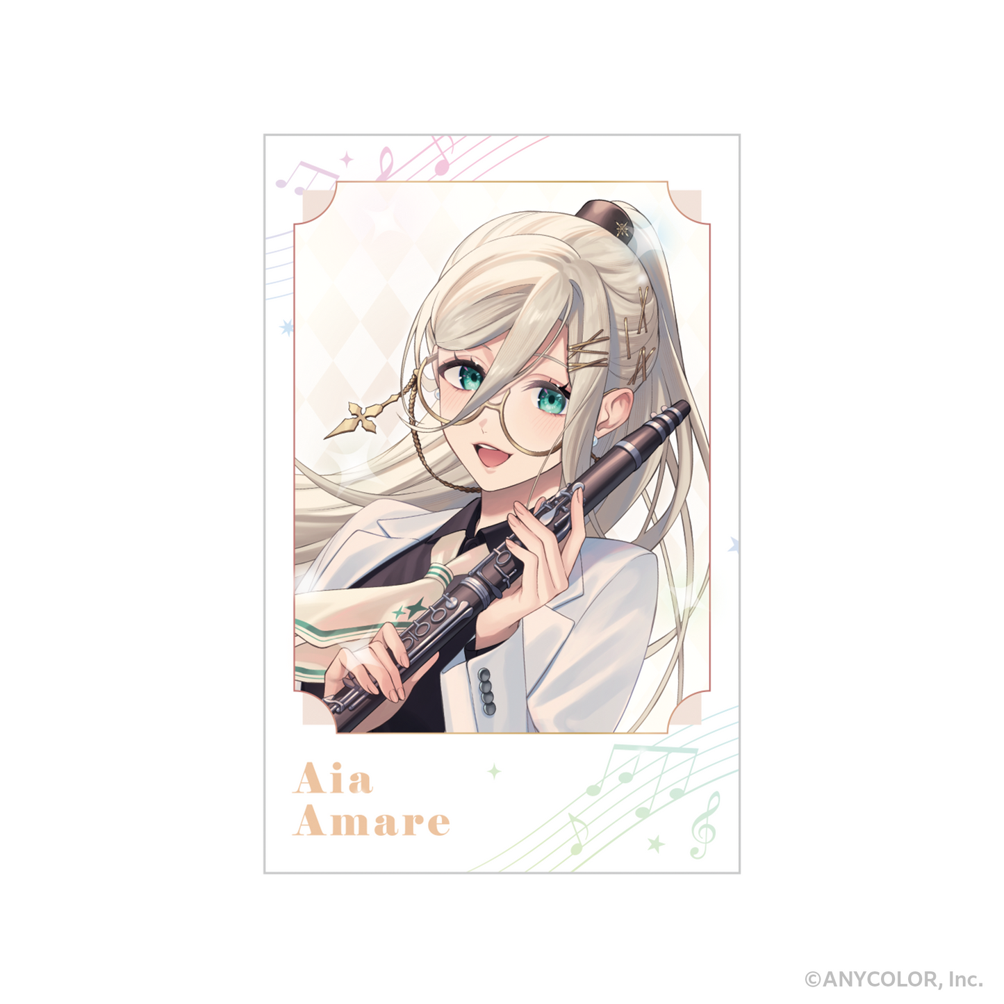 NIJISANJI_Photo-Style Card 2-Piece Set - Aia Amare
