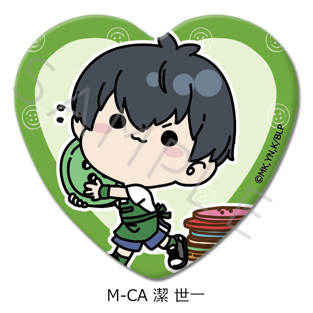 BLUELOCK_Vol.6 Heart Shaped Can Badge - M-CA Yoichi Isagi