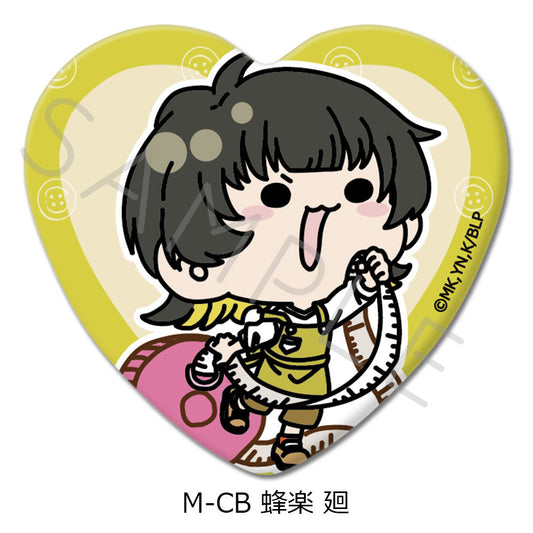 BLUELOCK_Vol.6_เข็มกลัดรูปหัวใจ Vol.6  -  M-CB Meguru Bachira