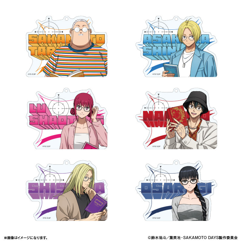 SAKAMOTO DAYS_พวงกุญแจอะคริลิก สไตล์สวมแว่นตา - Nagumo