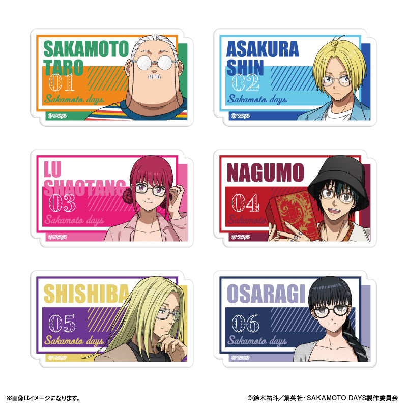 SAKAMOTO DAYS_Name Badge Glasses Style - Shin Asakura