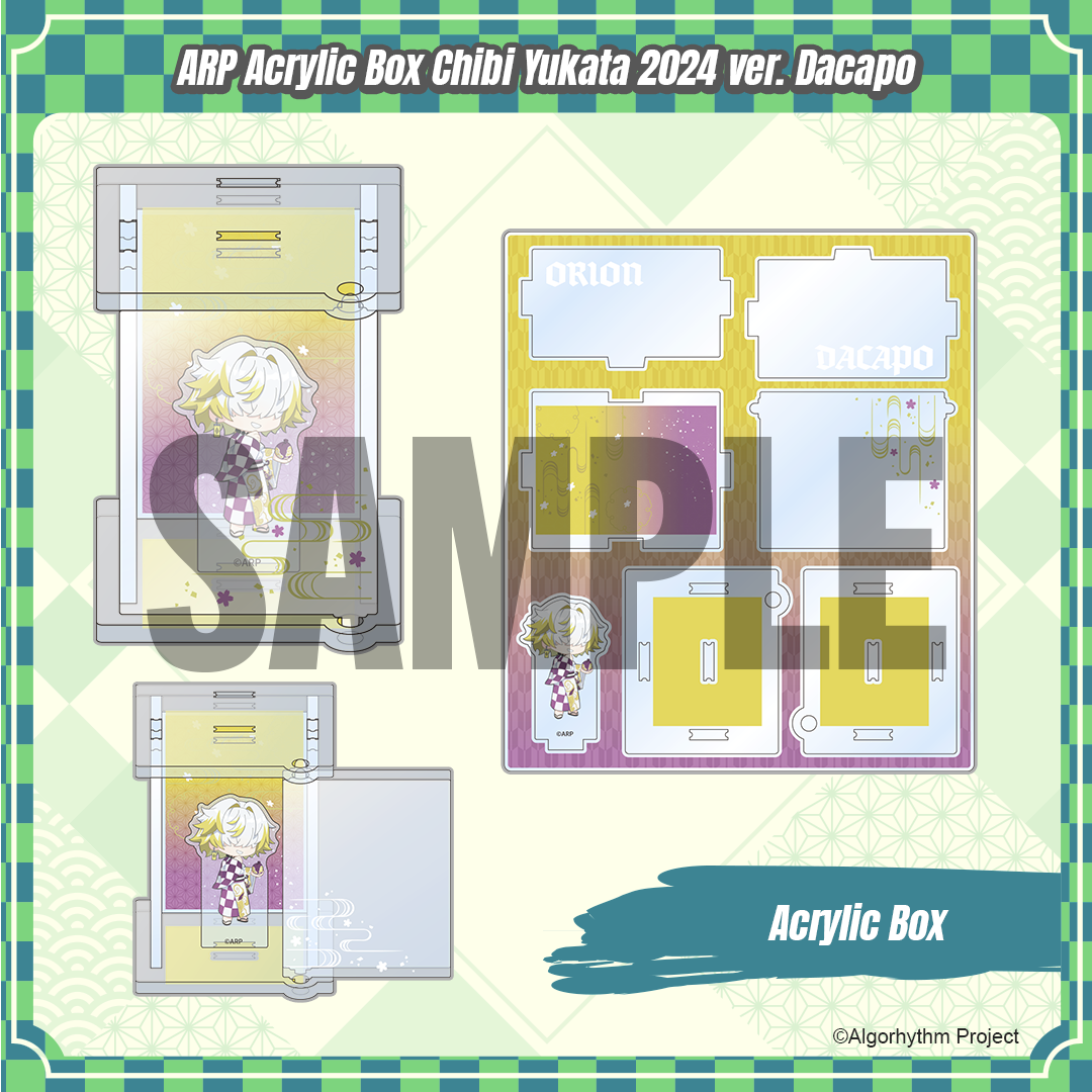 ARP_Acrylic Box Chibi Yukata 2024 ver. - Dacapo