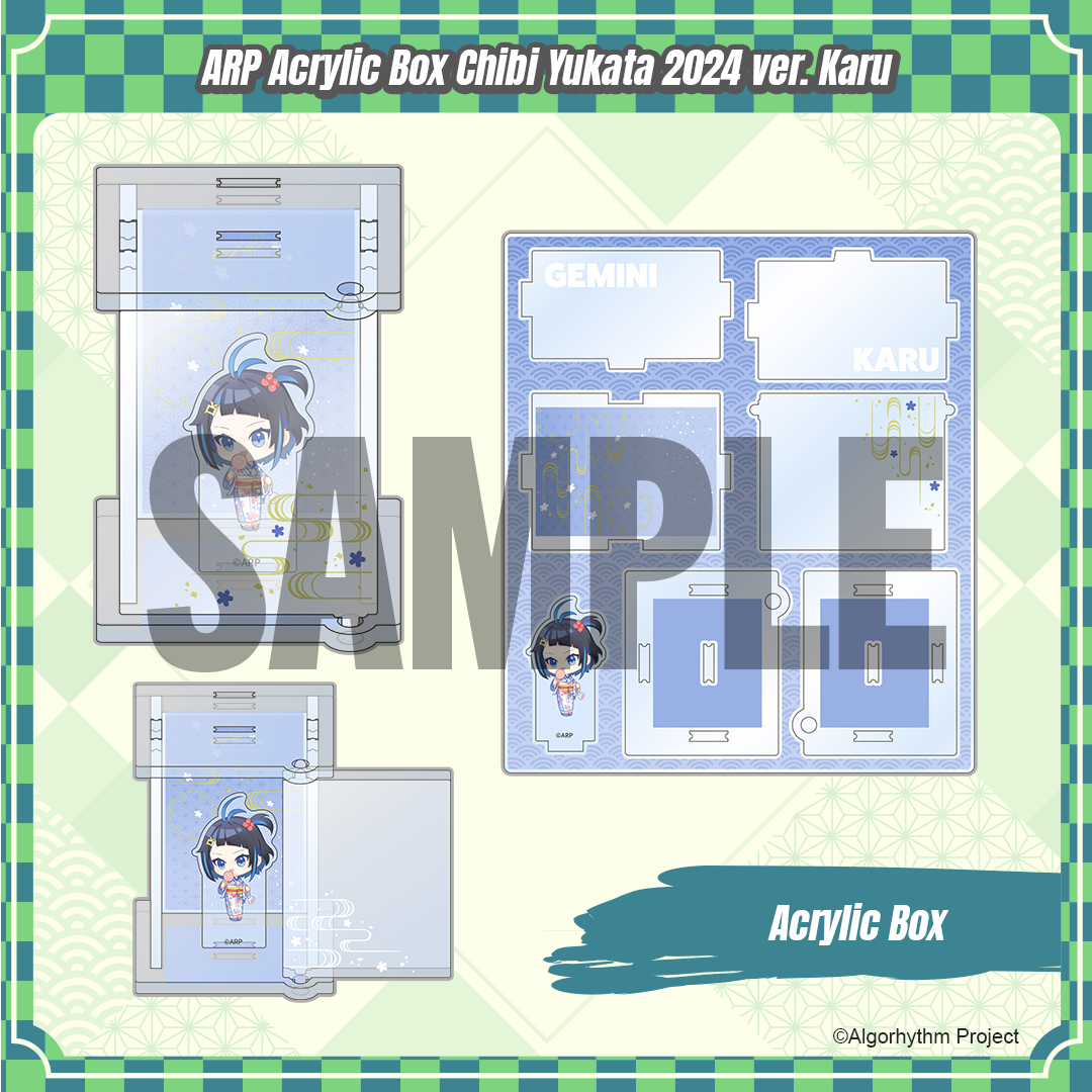 ARP_Acrylic Box Chibi Yukata 2024 ver. - Karu