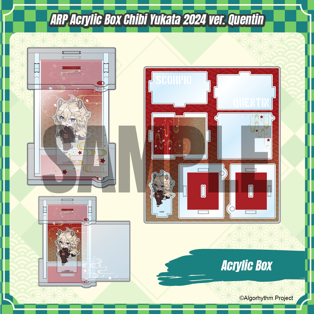 ARP_Acrylic Box Chibi Yukata 2024 ver. - Quentin