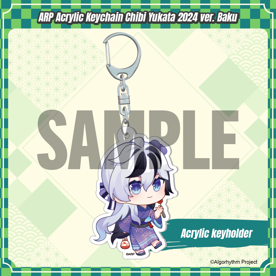 ARP_Acrylic Keychain Chibi Yukata 2024 ver. - Baku