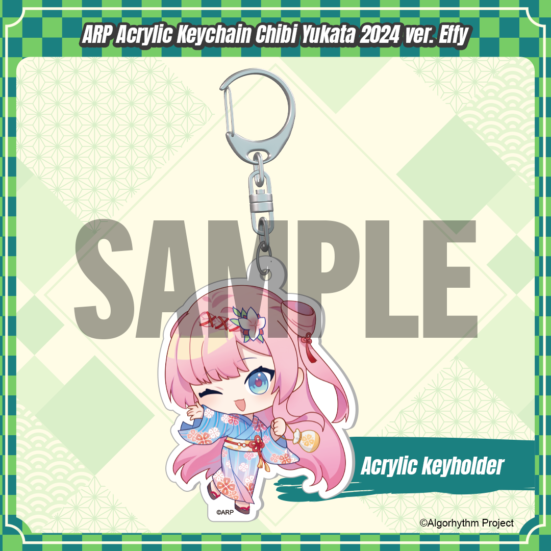 ARP_Acrylic Keychain Chibi Yukata 2024 ver. - Effy