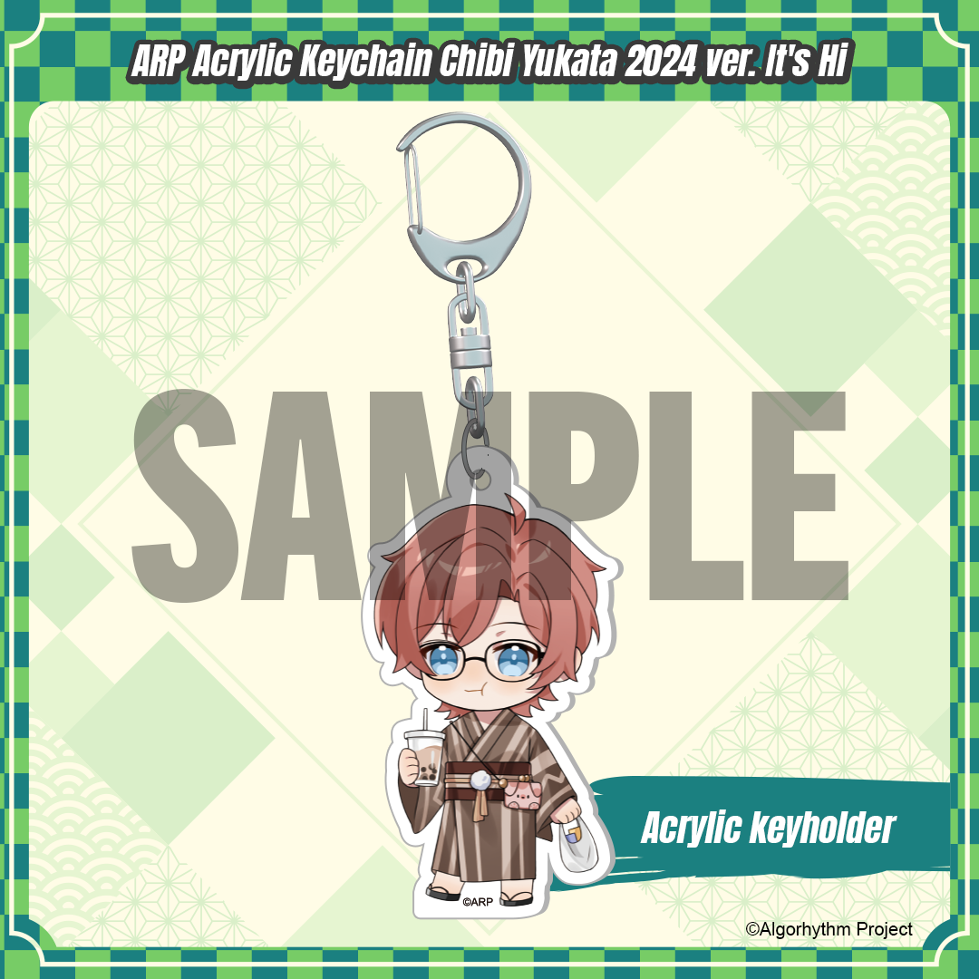 ARP_Acrylic Keychain Chibi Yukata 2024 ver. - It's Hi