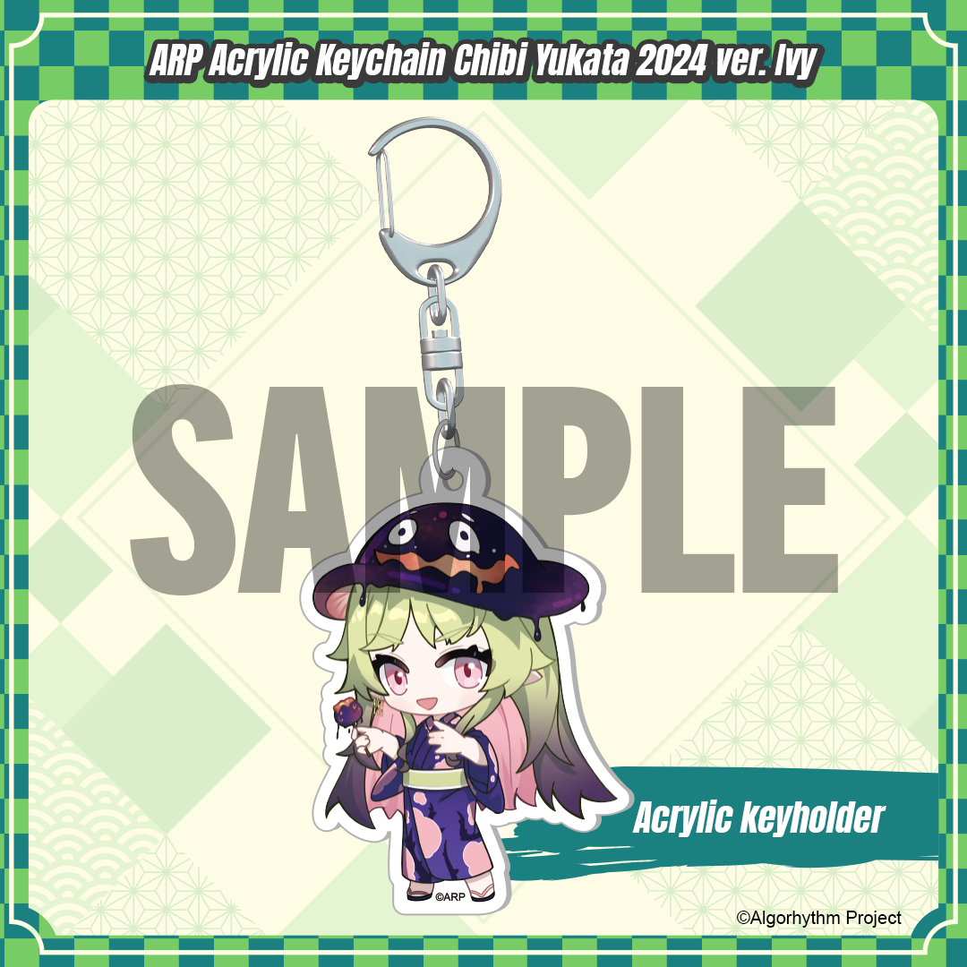 ARP_Acrylic Keychain Chibi Yukata 2024 ver. - Ivy