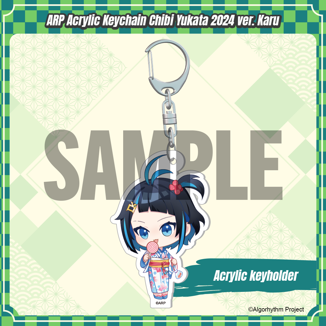 ARP_Acrylic Keychain Chibi Yukata 2024 ver. - Karu