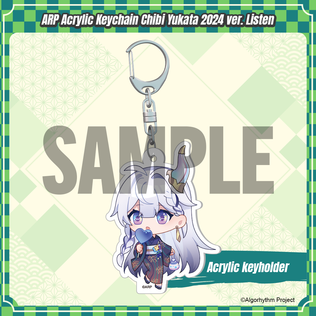 ARP_Acrylic Keychain Chibi Yukata 2024 ver. - Listen