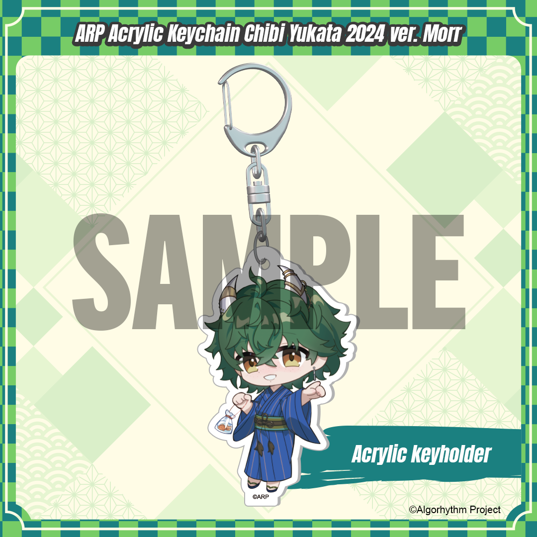 ARP_Acrylic Keychain Chibi Yukata 2024 ver. - Morr