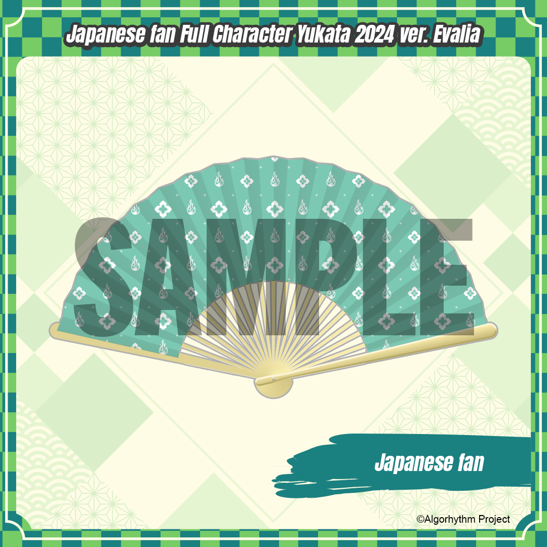 ARP_Japanese fan Full Character Yukata 2024 ver. - Evalia
