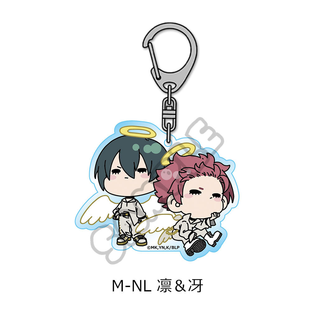 BLUE LOCK_Acrylic Keychain - Rin Itoshi & Sae Itoshi