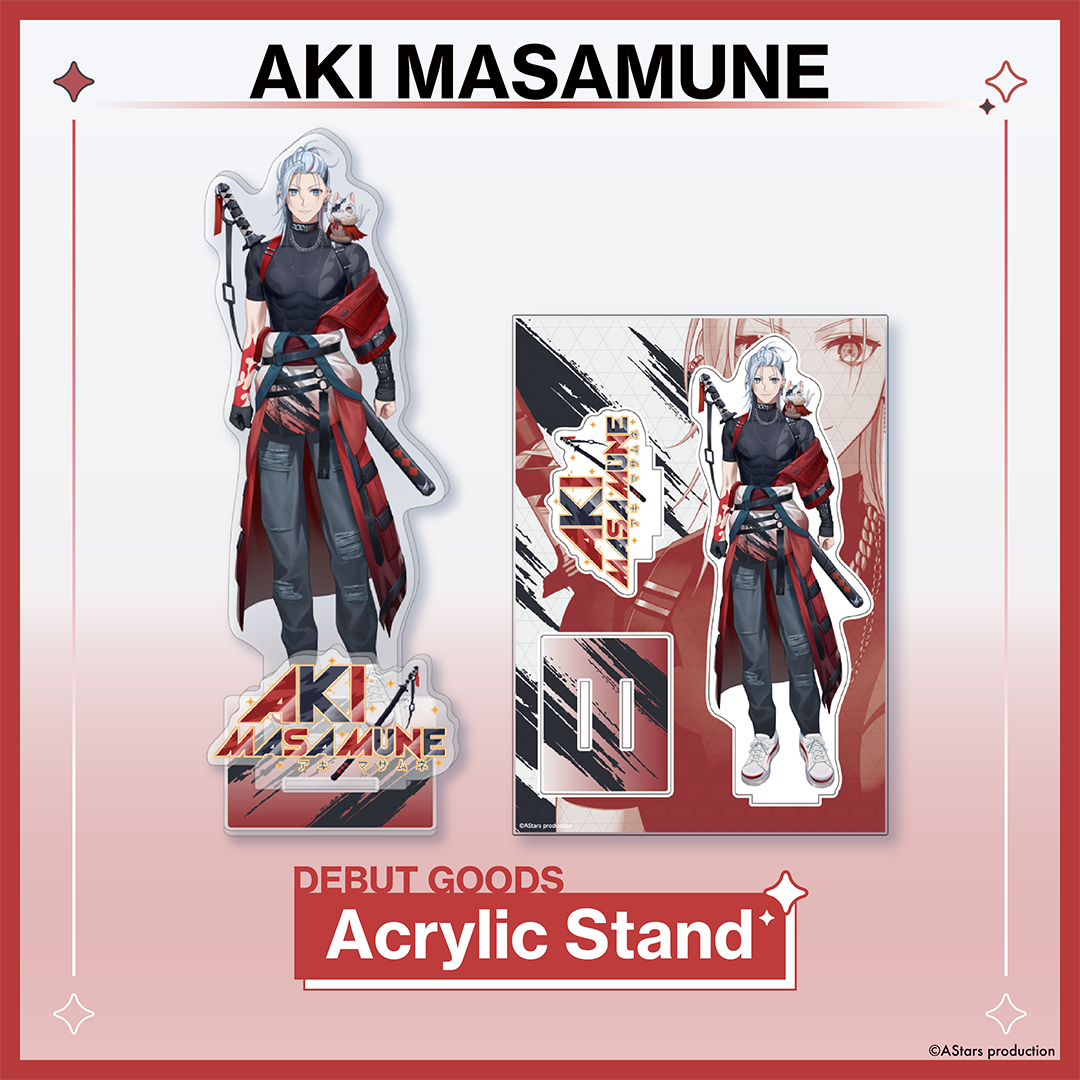 Aki Masamune Debut Goods & Voice pack