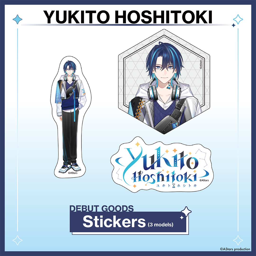 Yukito Hoshitoki Debut Goods & Voice pack