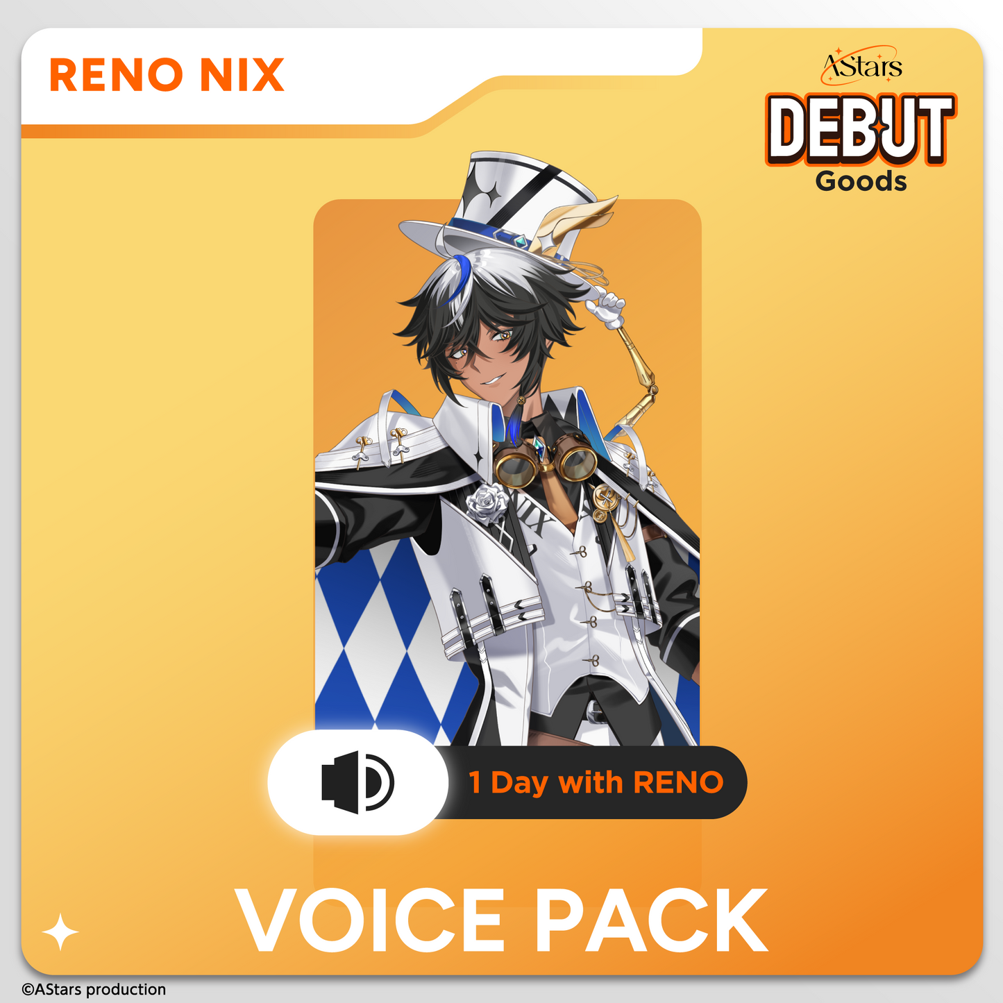 Reno Nix Debut Voice Pack - 1 Day with Reno