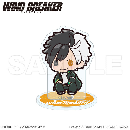 WIND BREAKER_Mini Acrylic Stand (PUCHI KYUN Series)  -  Haruka Sakura